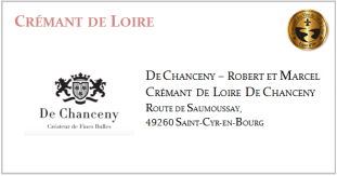 D. CHANCENY - Crémant de Loire Rosé