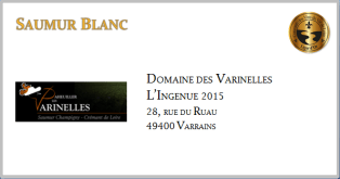 VARINELLES - Saumur Blanc